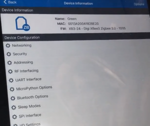 XBee3 Bluetooth XCTU Mobile