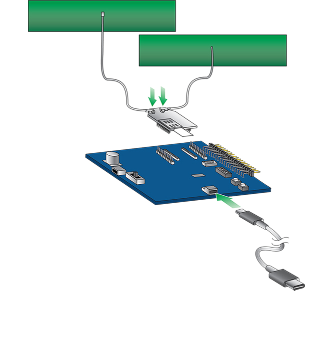 Digi XBee 3 Cat 1 Verizon Kit Connections