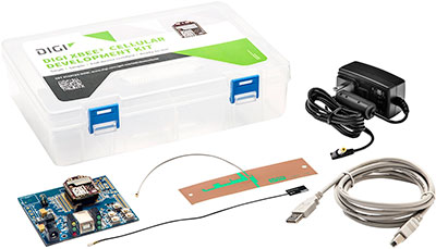 Digi XBee3 LTE-M Kit Components