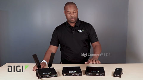 Digi Mini Digi Connect EZ Mini/2/4 - RS-232/422/485 Serial Over IP Device Server ...