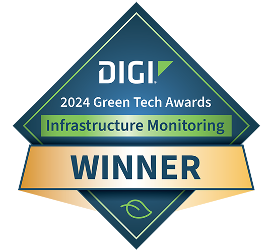 Infrastructure Monitoring green tech award
