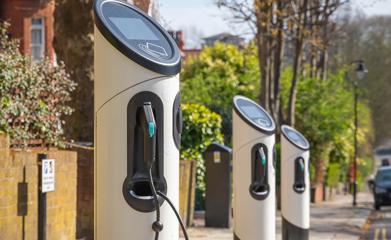 Electric vehicle charging stations