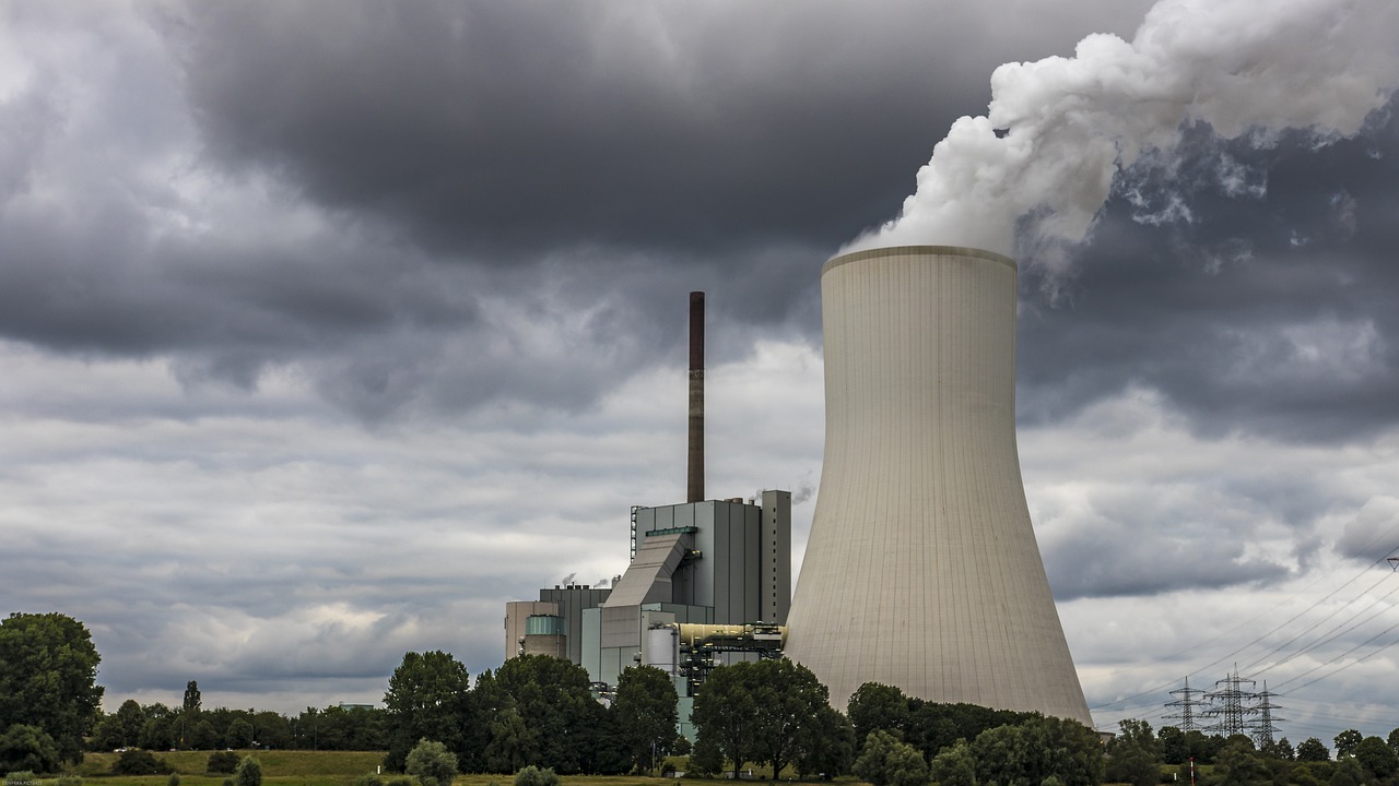 Power plant cooling tower