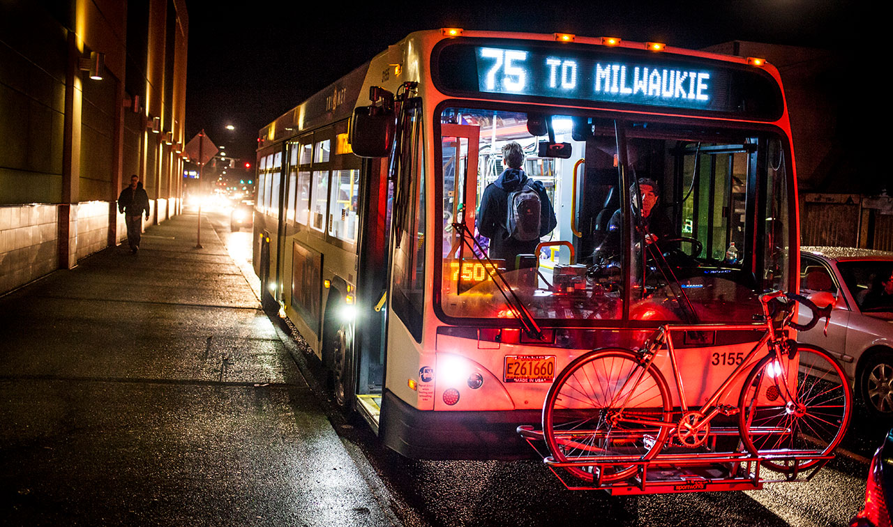 TriMet city bus