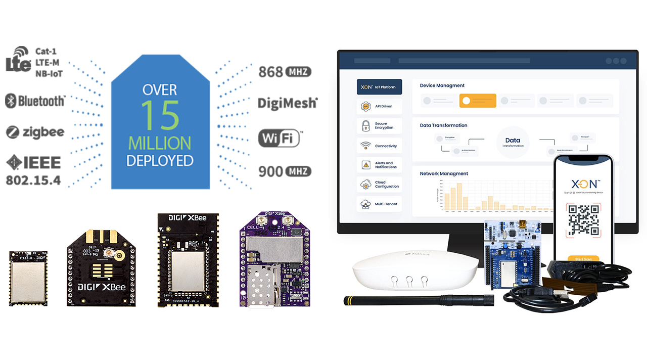 Digi XBee and LoRaWAN offerings