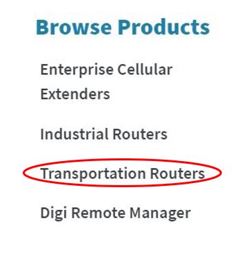Select Transportation Routers