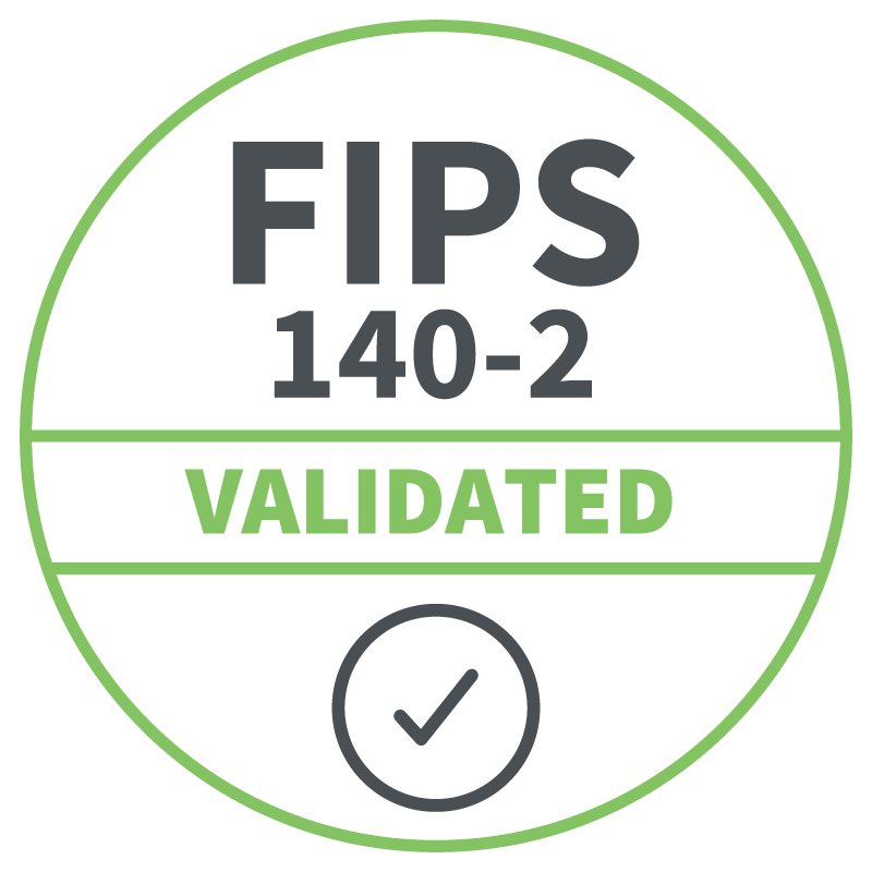 FIPS 140-2 validation badge