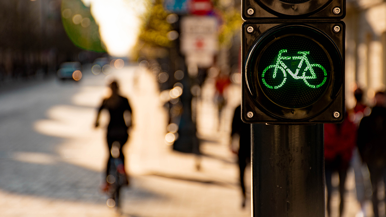 City bike lanes