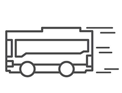 Bus transit icon