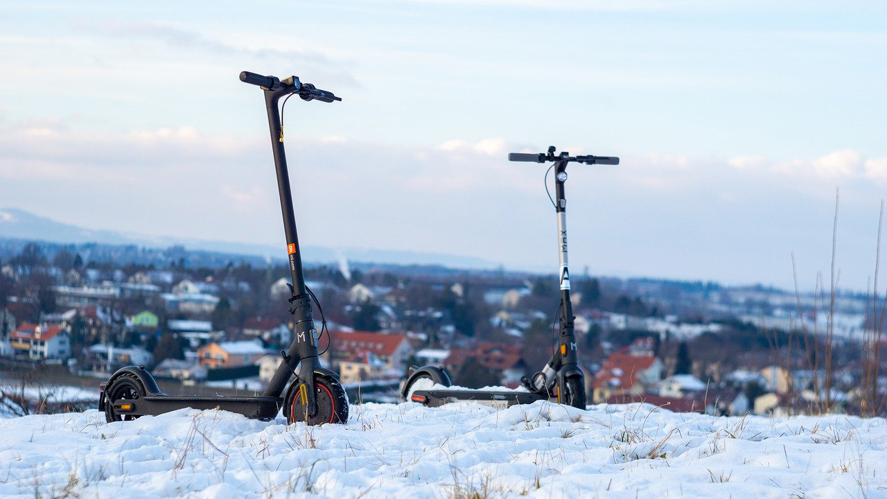 Abandoned rental scooters