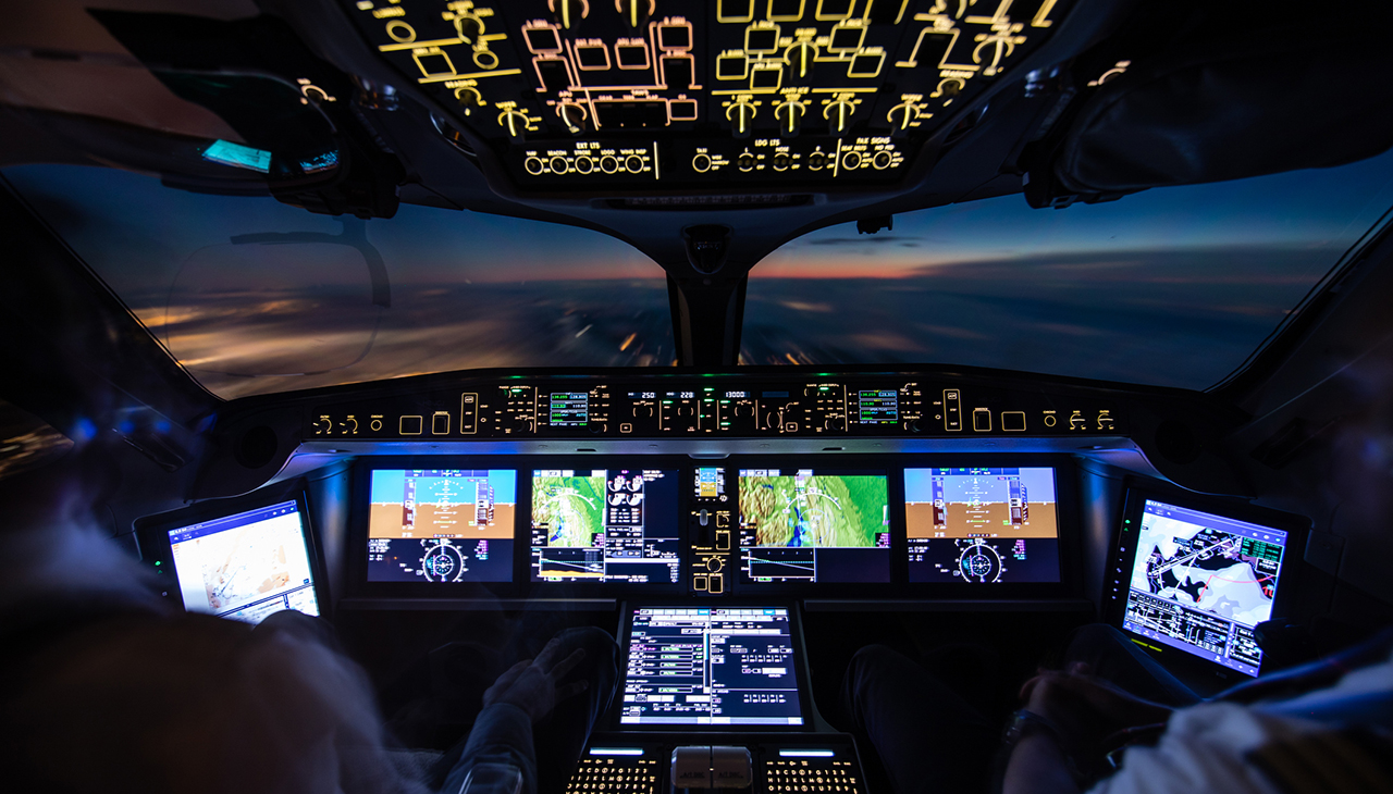 Airplane navigation system