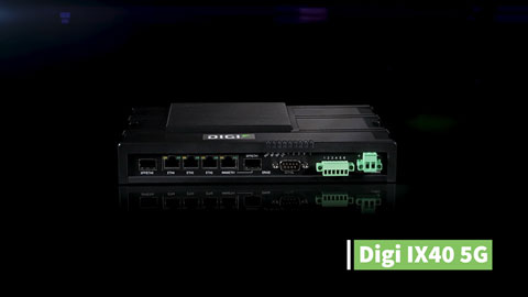 Introducing the Digi IX40 5G Industrial Edge Computing Solution for Automation and Control
