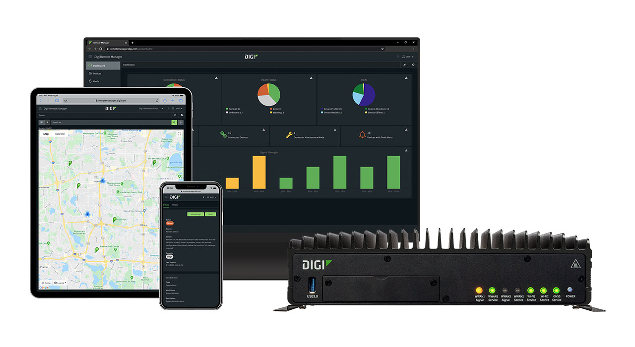 Digi TX64 with Digi Remote Manager