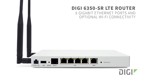 Digi 6350-SR LTE Router | Digi International