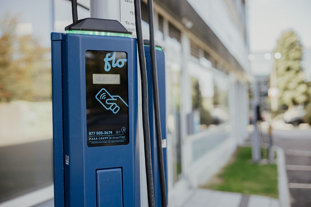 FLO EV charger