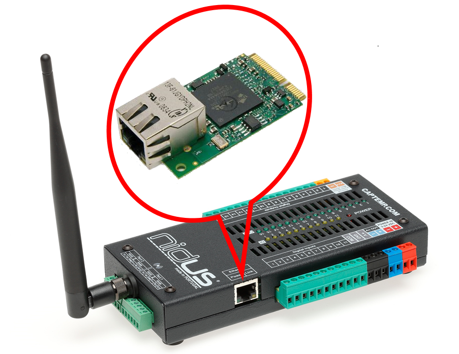 Digi Rabbit RCM5760 embedded in the product