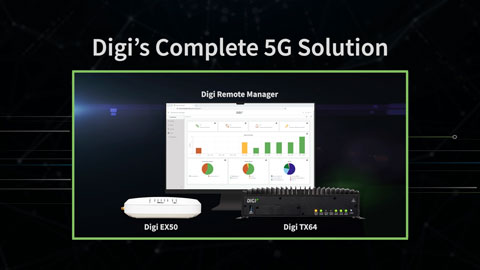 Digi EX50 Routeur cellulaire d'entreprise 5G
