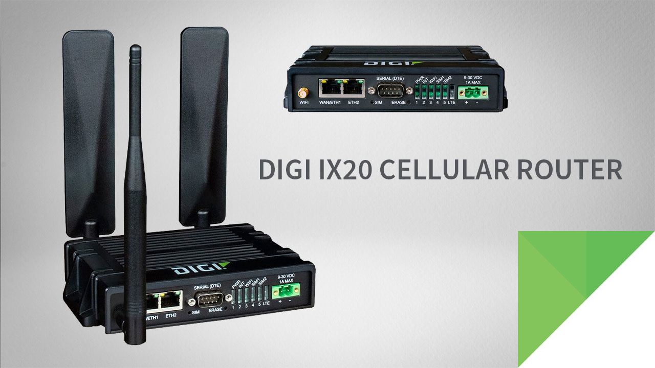 Digi International Announces Digi IX20 Cellular Router for 450 MHz