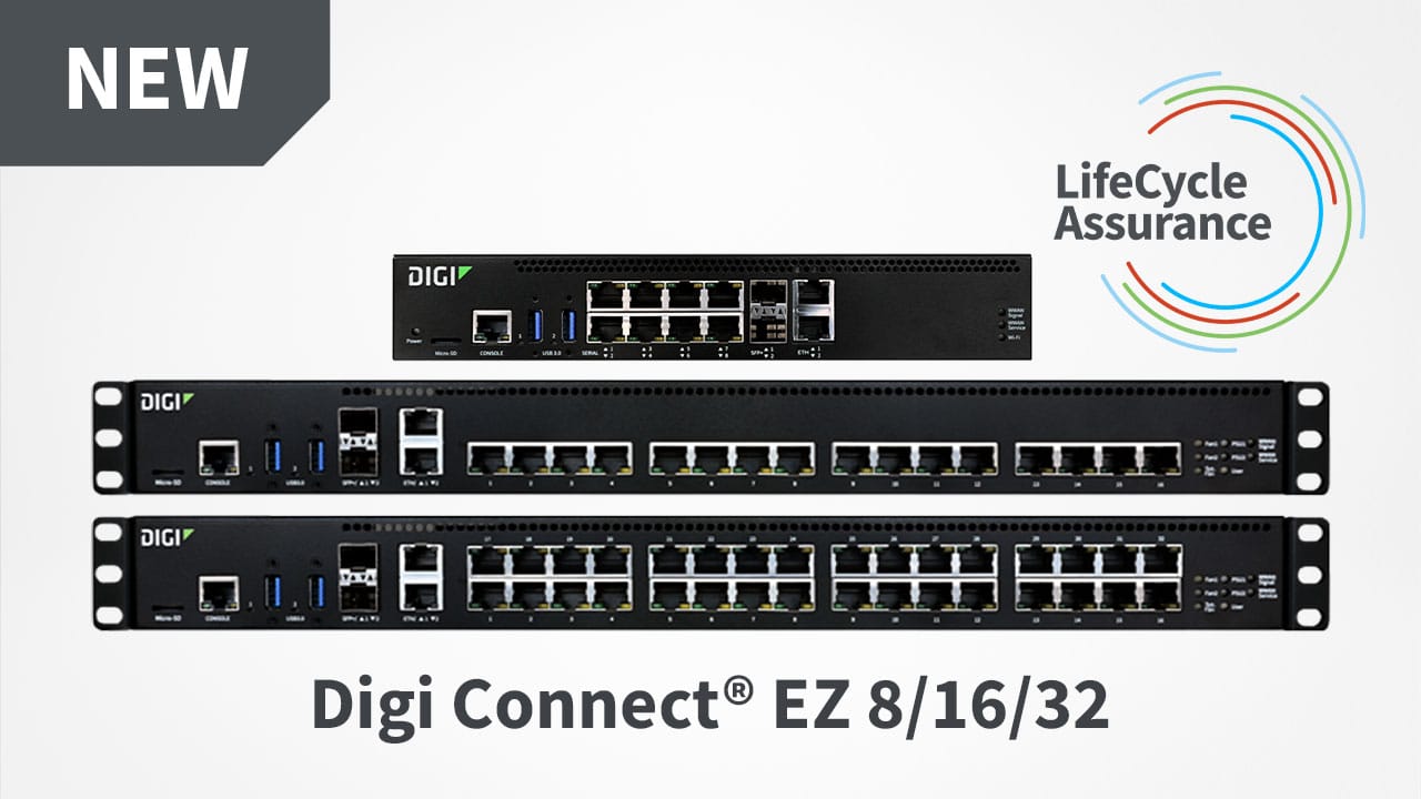 Digi International Bolsters Digi Connect EZ Family of Device Servers