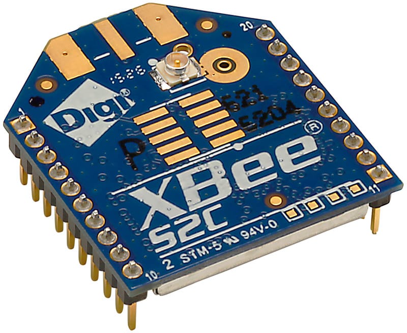 XB24CZ7UITB003 - Programmable XBee Zigbee Through-Hole (U.FL