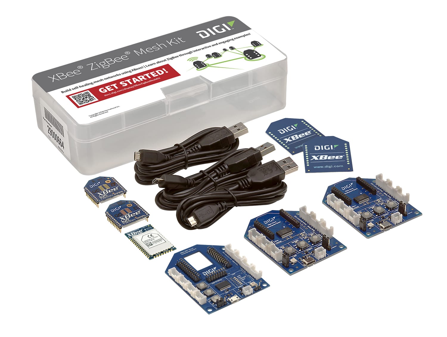 XKB2-Z7T-WZM - Digi XBee Zigbee Mesh Kit | Digi International