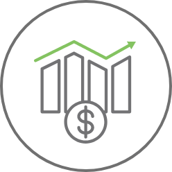 Icon depicting Predictable Operating Expenses