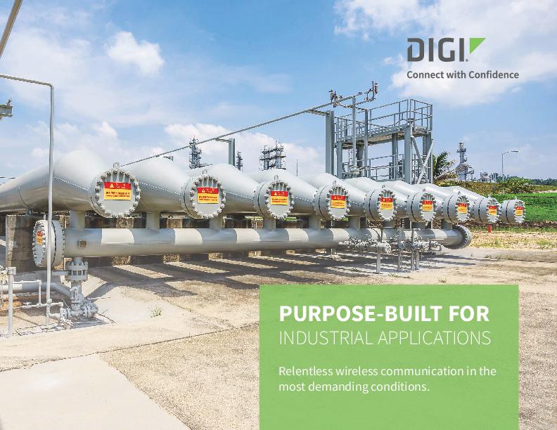 Intelligent 4G LTE router designed for critical infrastructure and