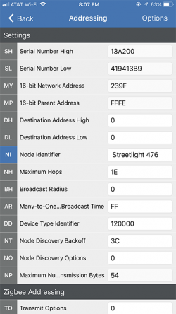 Node Identifier Saved