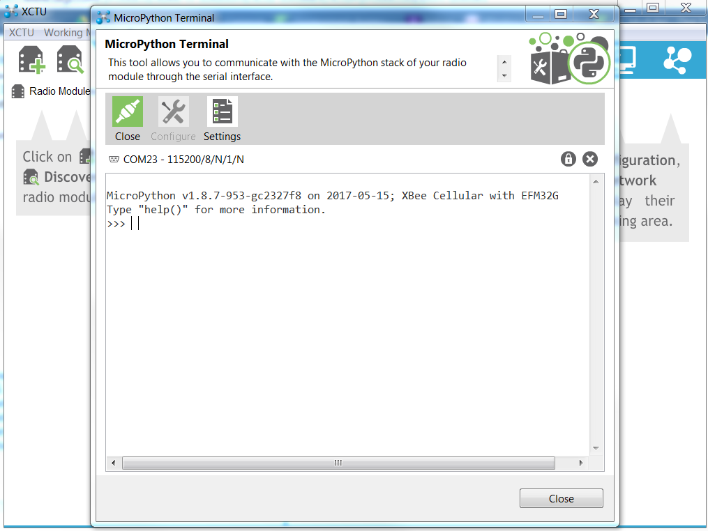 MicroPython Terminal