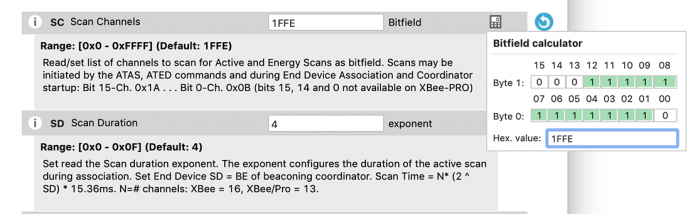 XCTU Configuration Help closeup