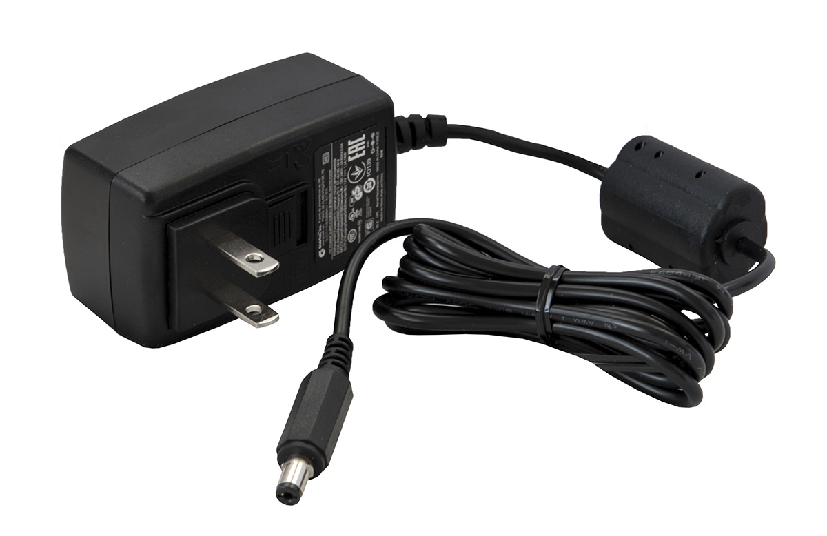 24000091 - AC Power Supply – 12VDC, 100-240VAC, Interchangeable 