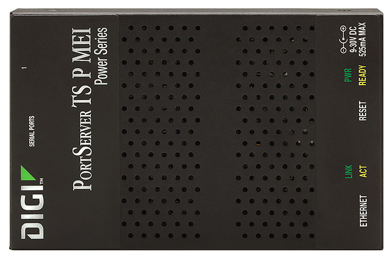RS-232/422/485 Serial Server with Powered Serial and Ethernet