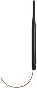 Antenna – 868 MHz, half wave dipole, 2.1 dBi, U.FL, articulating w/ mini-connector