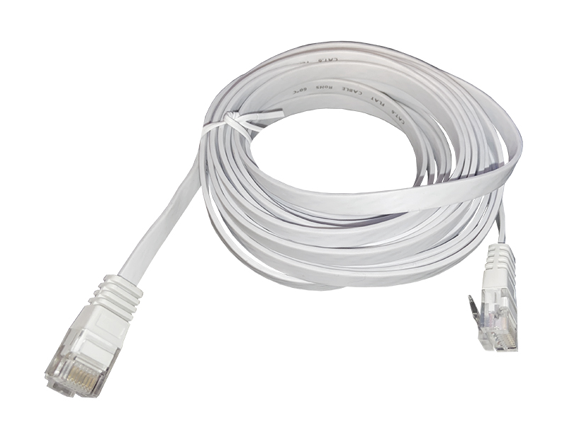 Vel Oprecht slank 440084 - 4 meter flat Cat 6 Ethernet cable, white (replacement) | Digi  International