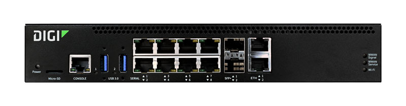 EZ08-C100-US - Digi Connect EZ 8 MEI — serial server, 8-port, RS