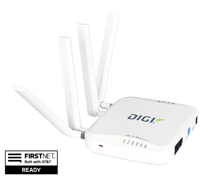 ASB-EX15-XX18-OUS - Digi EX15 FirstNet - 2 port GigE; RJ-45 RS-232
