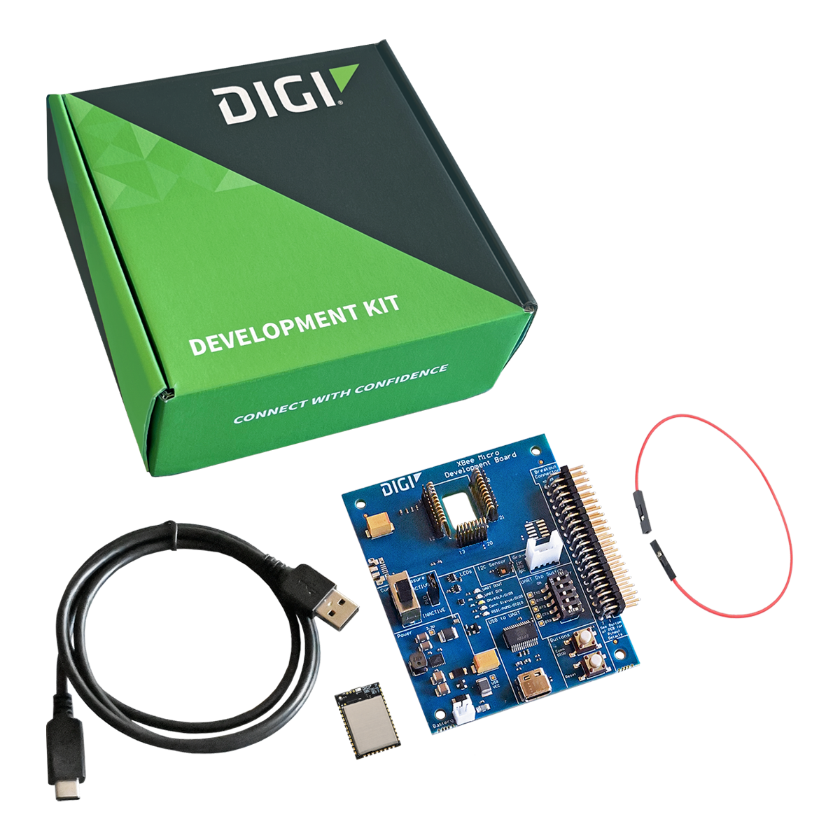 XK3B5MWBT Digi XBee 3 BLU Development Kit Digi International