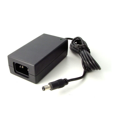 AC Power Supply – 12 VDC, 100-240 VAC, IEC320-C14 input plug, locking barrel, AC power cord not included. Compatibility: 9-30 V Adapters