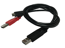 Micro-USB Y-cable