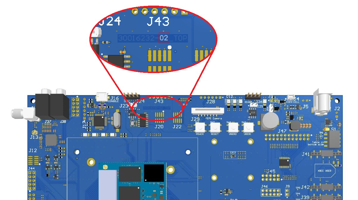 Find the version of your ConnectCore 8M Nano Development Kit board